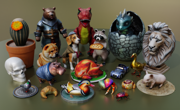 Very Rapid 3D Object Generation