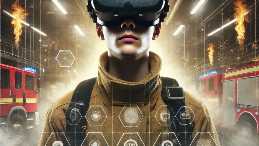 Stressful VR Sharpens Firefighter Focus