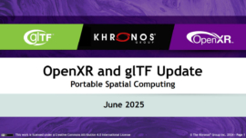 Open Standards for 3D Worlds – Latest