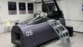 F/A-18 XR Simulator Arrives in Helsinki