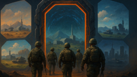 Linked Virtual Battle Portals