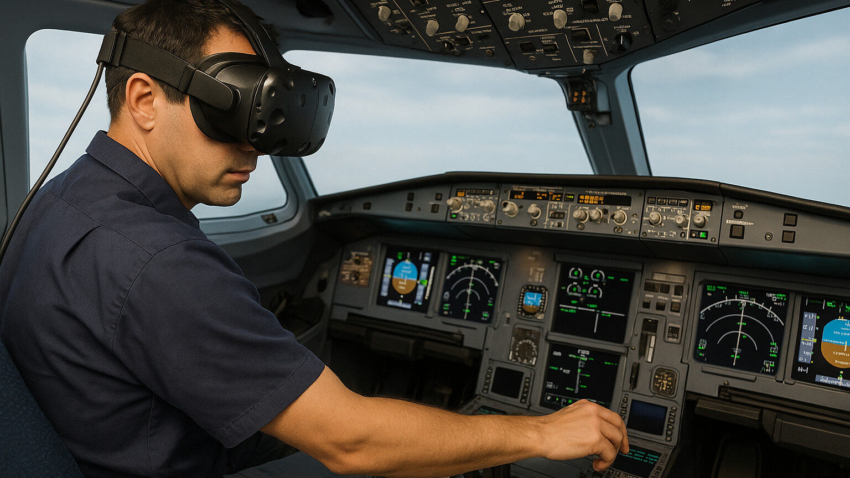 VR Can Match Simulator for Training