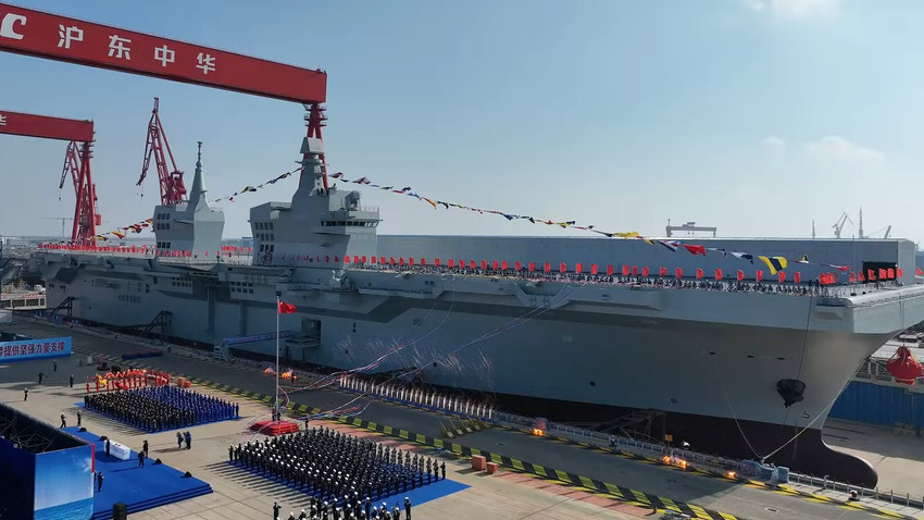China’s 40,000-Ton Amphibious Ship May Double As A Drone Carrier