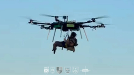 Drone Airlifts A Wounded Soldier Off The Front Line